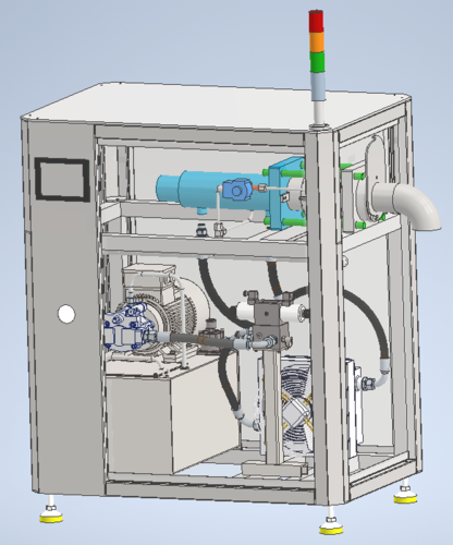 PM100 particle dry ice machine